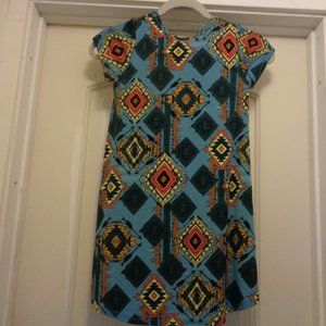 LULUROE ABSTRACT SOFT KNIT GIRLS DRESS, GIRLS 6